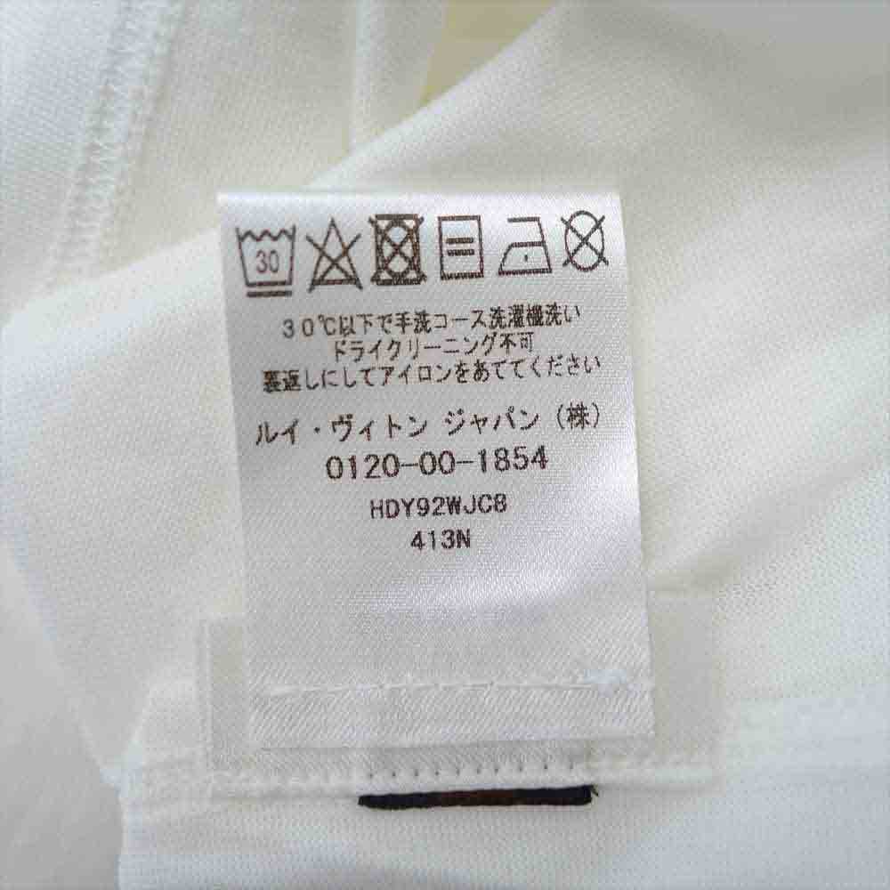 Supreme シュプリーム 17AW × LOUISVUITTON LV Box Logo Tee ルイヴィトン ボックスロゴ 半袖 Tシャツ ホワイト系 L【美品】【中古】