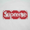 Supreme シュプリーム 17AW × LOUISVUITTON LV Box Logo Tee ルイヴィトン ボックスロゴ 半袖 Tシャツ ホワイト系 L【美品】【中古】