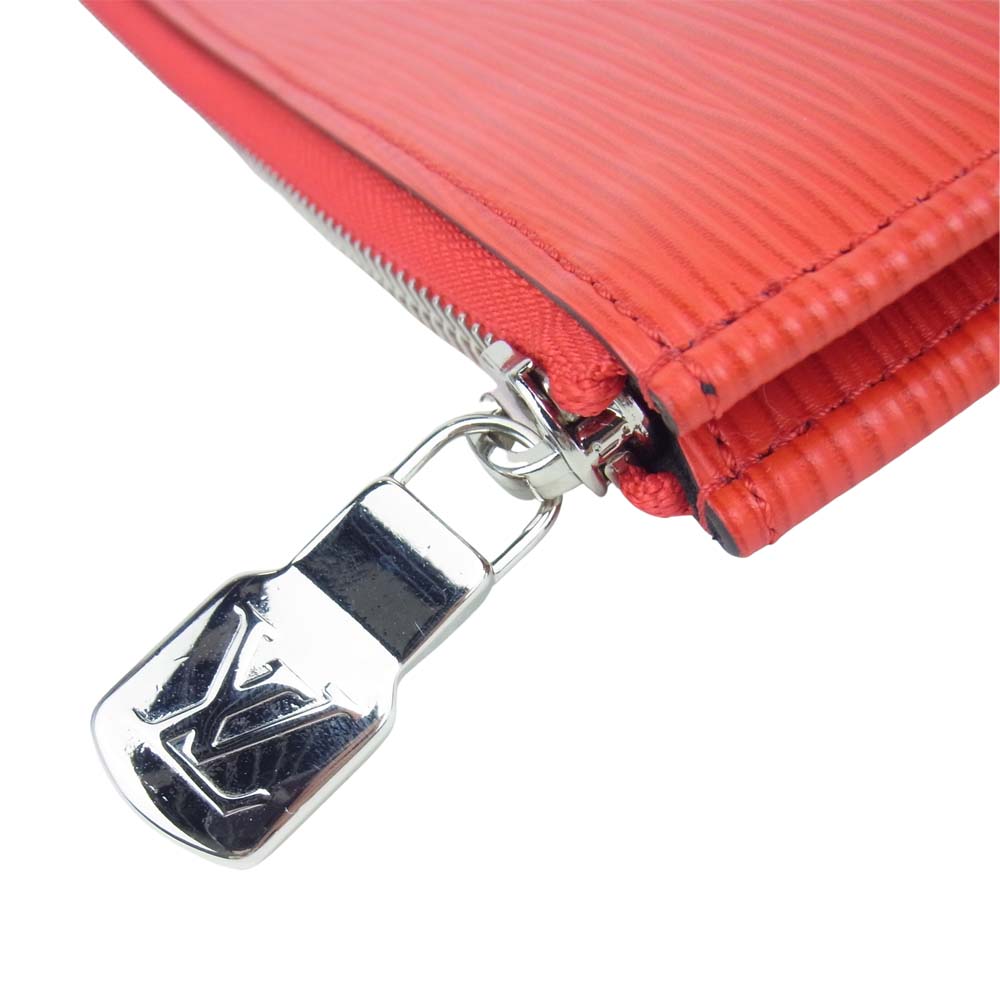 Supreme シュプリーム 17AW M67722 × LOUISVUITTON PO.JOUR GM SP EPI POCHETTE ルイヴィトン ジュール エピ ポシェット クラッチ レッド系【美品】【中古】