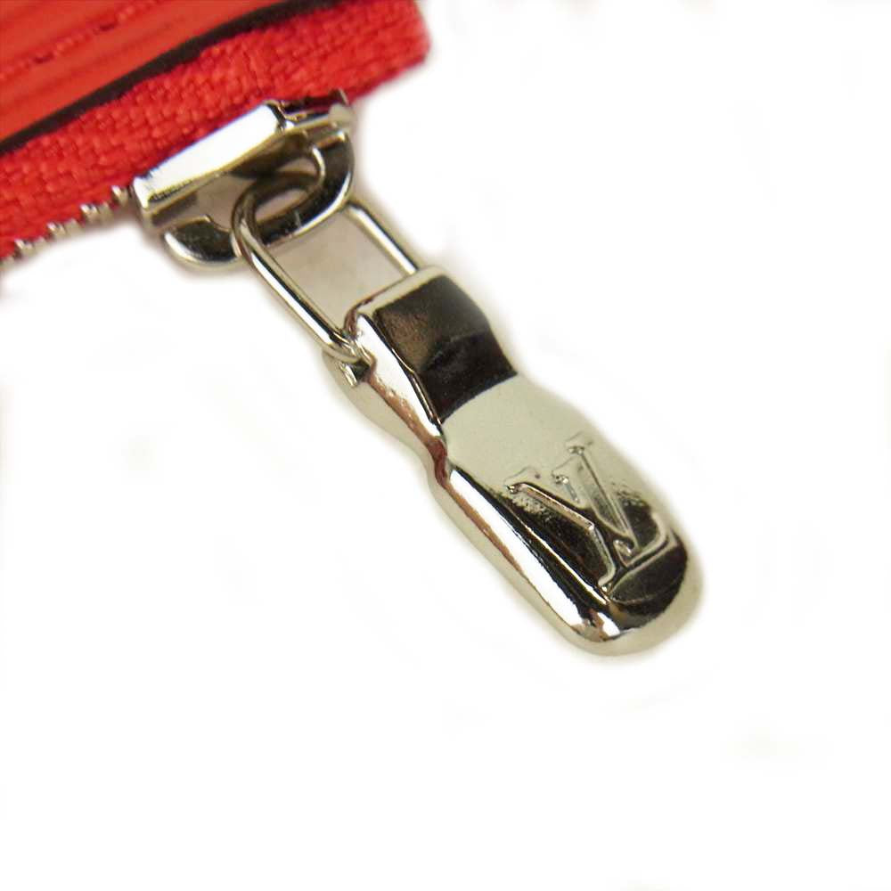 Supreme シュプリーム 17AW M67755 × LOUISVUITTON Chain Wallet Epi and Taiga Leather ルイヴィトン エピ タイガ レザー チェーン ウォレット  レッド系【極上美品】【中古】