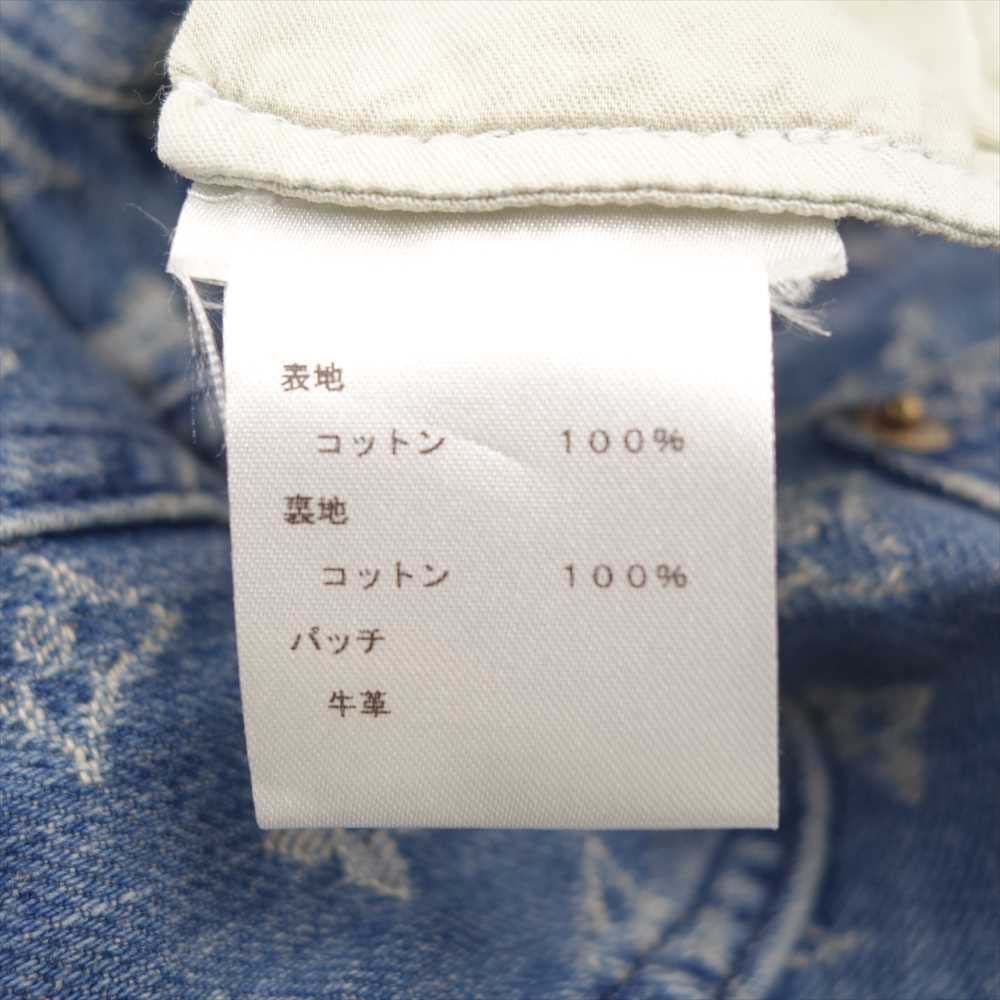 Supreme シュプリーム 17AW × LOUISVUITTON LV Monogram Regular Jeans ルイヴィトン モノグラム レギュラー ジーンズ デニム ライトブルー系 31【中古】