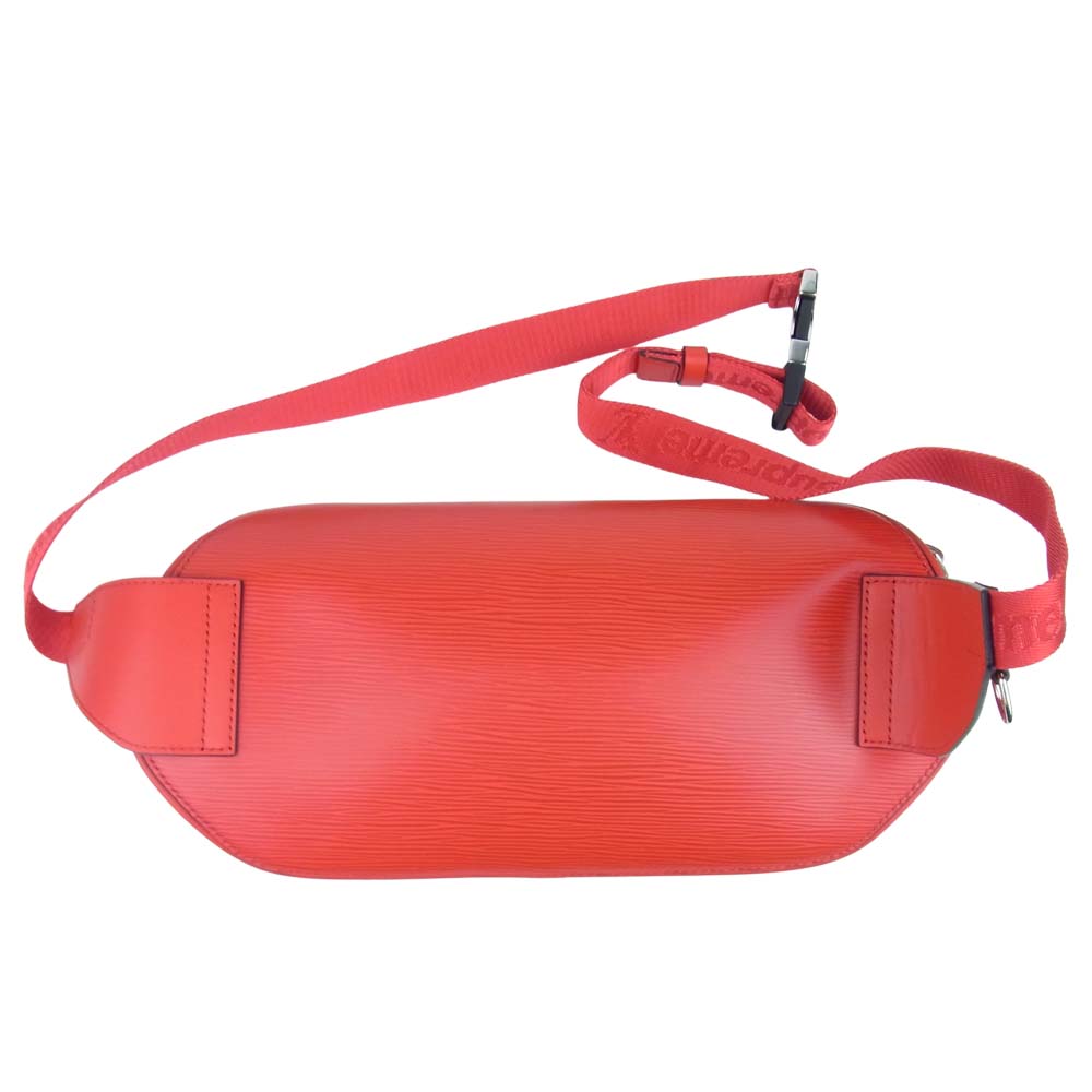 Supreme シュプリーム 17AW M53418 × LOUISVUITTON BUMBAG SP EPI DWT RED ルイヴィトン バムバッグ エピ ウエスト バッグ レッド系【美品】【中古】