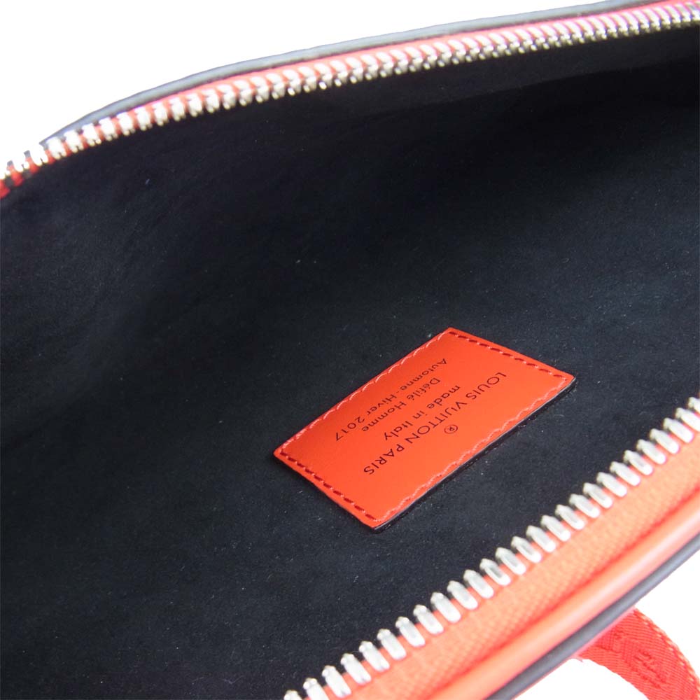 Supreme シュプリーム 17AW M53418 × LOUISVUITTON BUMBAG SP EPI DWT RED ルイヴィトン バムバッグ エピ ウエスト バッグ レッド系【美品】【中古】