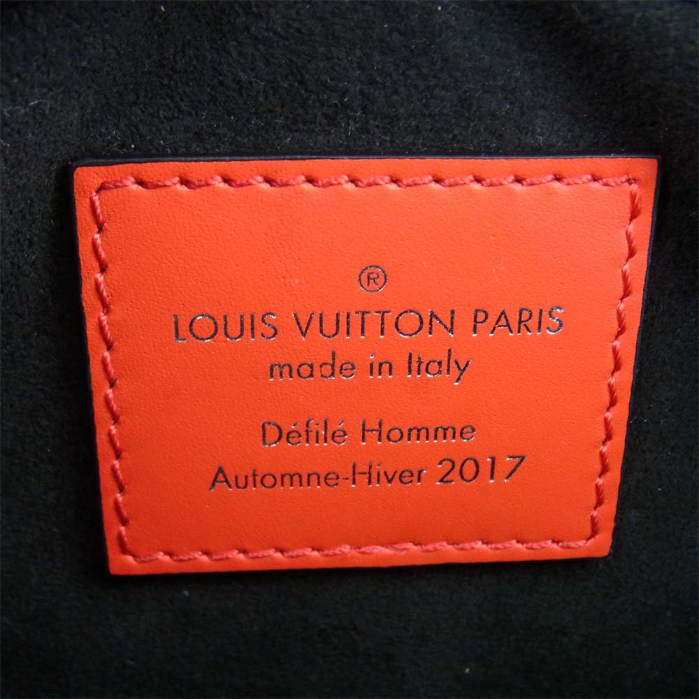 Supreme シュプリーム 17AW M53417 × LOUISVUITTON Danube PM ルイヴィトン ダヌーブ エピ レザー ショルダーバッグ レッド系【美品】【中古】