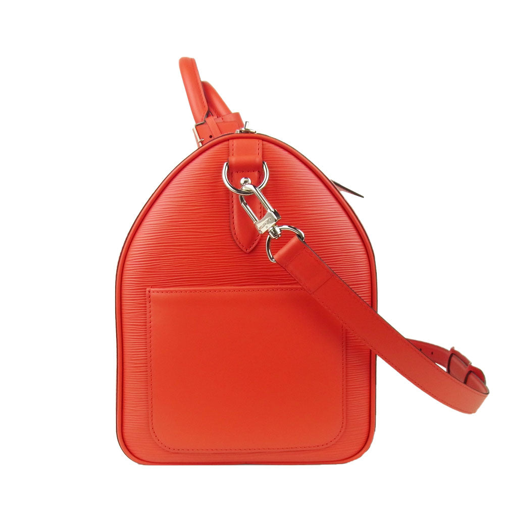 Supreme シュプリーム 17AW M53419 × LOUISVUITTON Keepall Bandouliere ルイヴィトン キーボル バンドリエール 45 ボストン バッグ レッド系【美品】【中古】