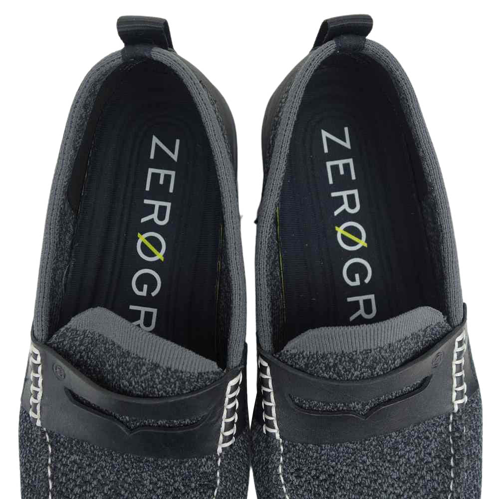 COLE HAAN コールハーン ZEROGRANDO ゼログランド ライト ローファー グレー系 8.5M【中古】