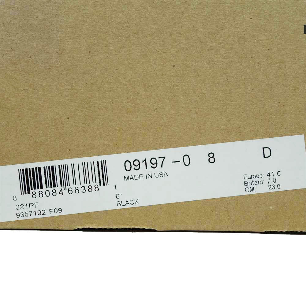 RED WING レッドウィング 9197 Postman Boots ポストマン ブーツ ブラック系 26.0cm【中古】