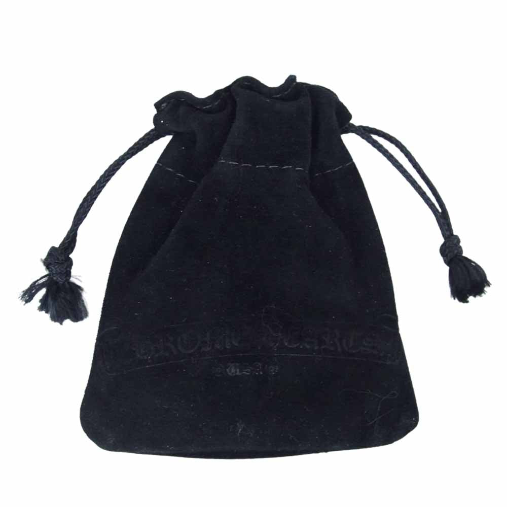 CHROME HEARTS クロムハーツ（原本無） BEAD 8mm ビーズ ブレスレット ブラック系 シルバー系【中古】