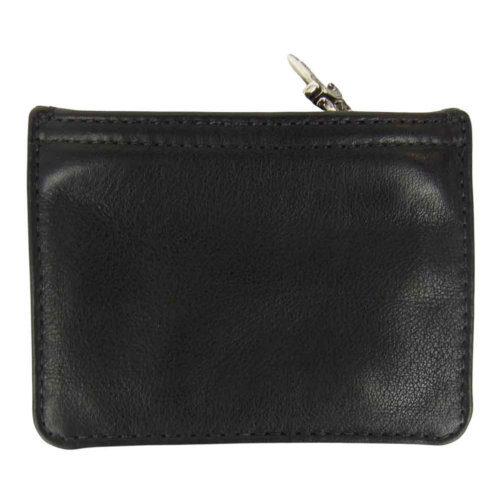 CHROME HEARTS クロムハーツ（原本有） ZPR CHNG 3×4 ジッパー チェンジ バース コインケース ブラック系【中古】