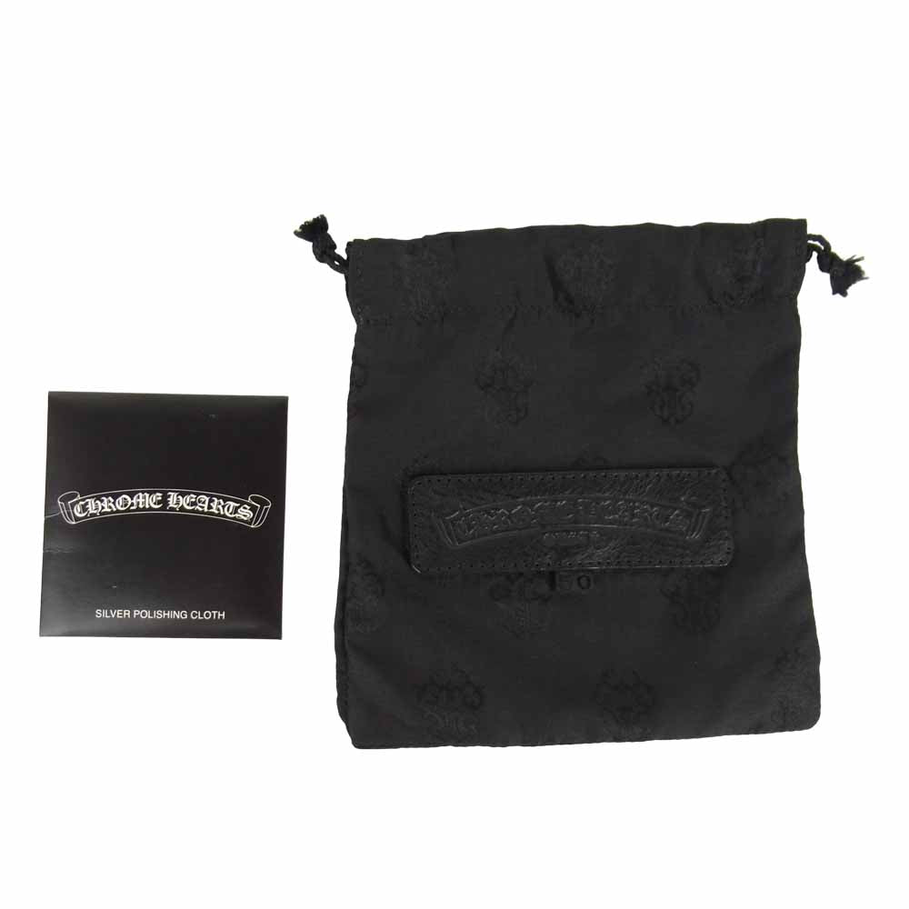 CHROME HEARTS クロムハーツ（原本有） ZPR CHNG 3×4 ジッパー チェンジ バース コインケース ブラック系【中古】