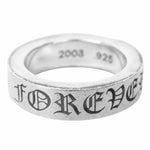 CHROME HEARTS クロムハーツ（原本無） SPACER CH FOREVER RING 6ｍｍ スペーサー フォーエバー リング シルバー系 14.5～15号【中古】
