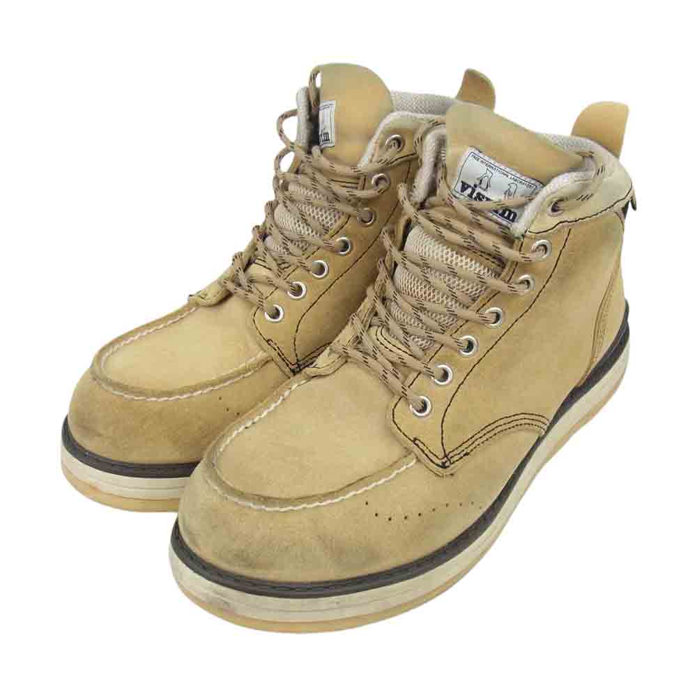 VISVIM ビズビム GORE-TEX MOCTOE ゴアテックス ワークブーツ ベージュ系 US 9.5【中古】