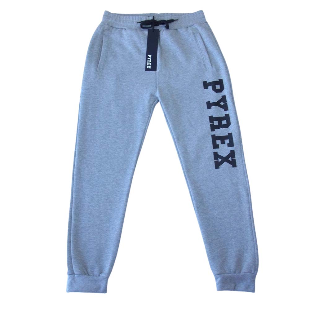 パイレックス 20IPB34207 裏起毛 ロゴ スウェット パンツ グレー M グレー系 M【極上美品】【中古】