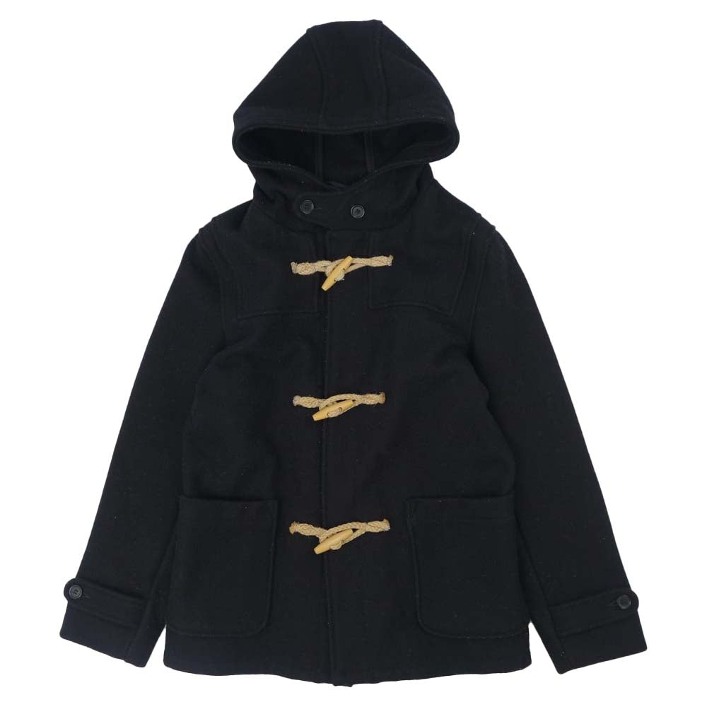 schott ショット USA製 ショート ダッフルコート ブラック系 38【中古】