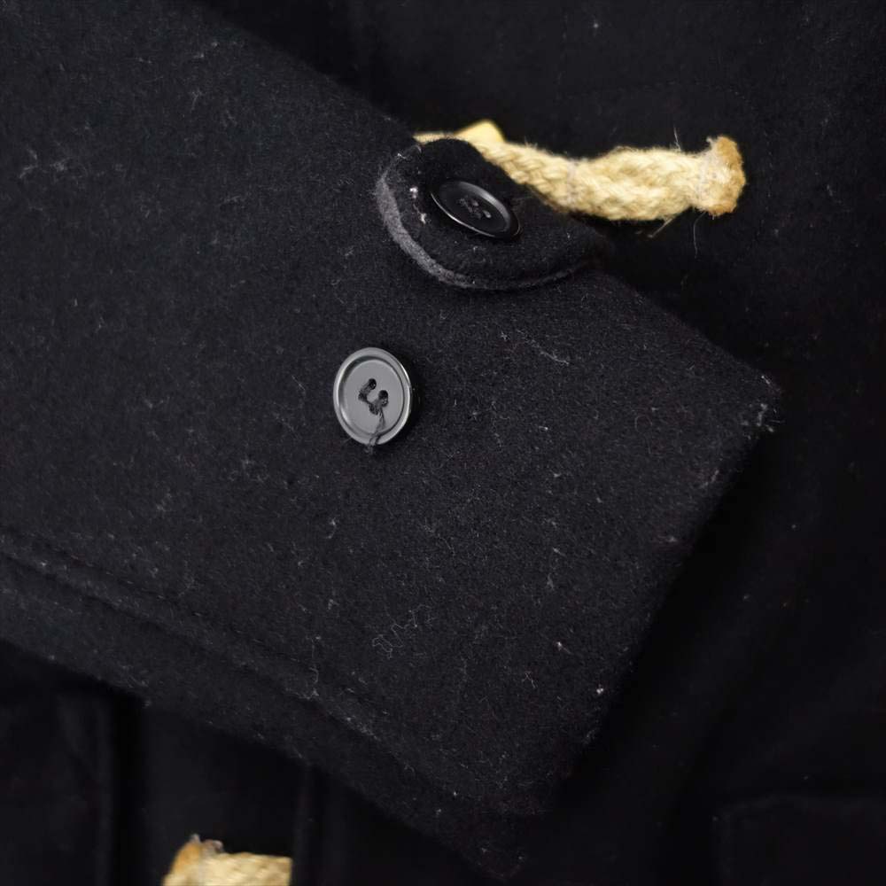 schott ショット USA製 ショート ダッフルコート ブラック系 38【中古】