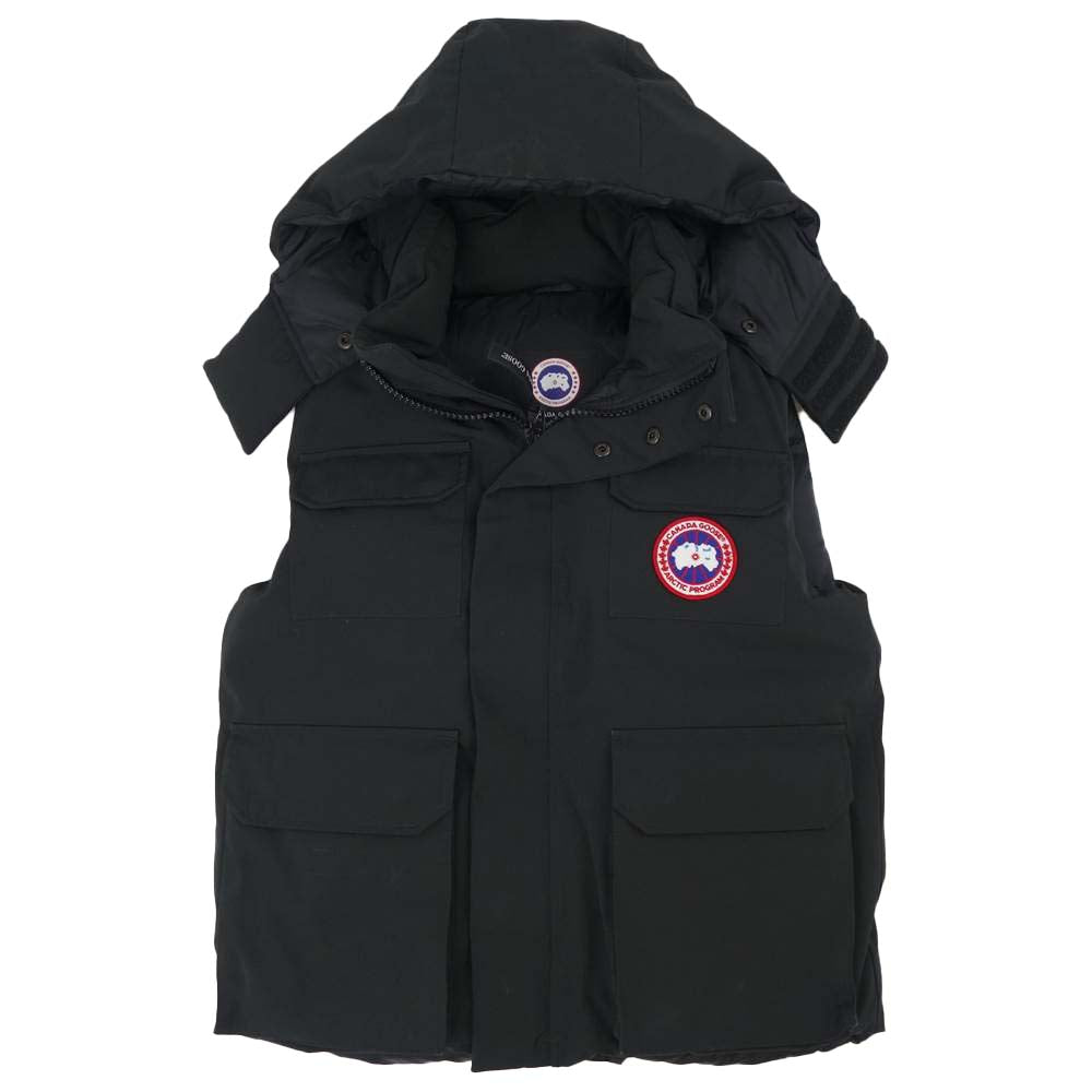CANADA GOOSE カナダグース 3339JMD 国内正規 グリフィン HUDSON ハドソン ダウンベスト ブラック系 M【中古】