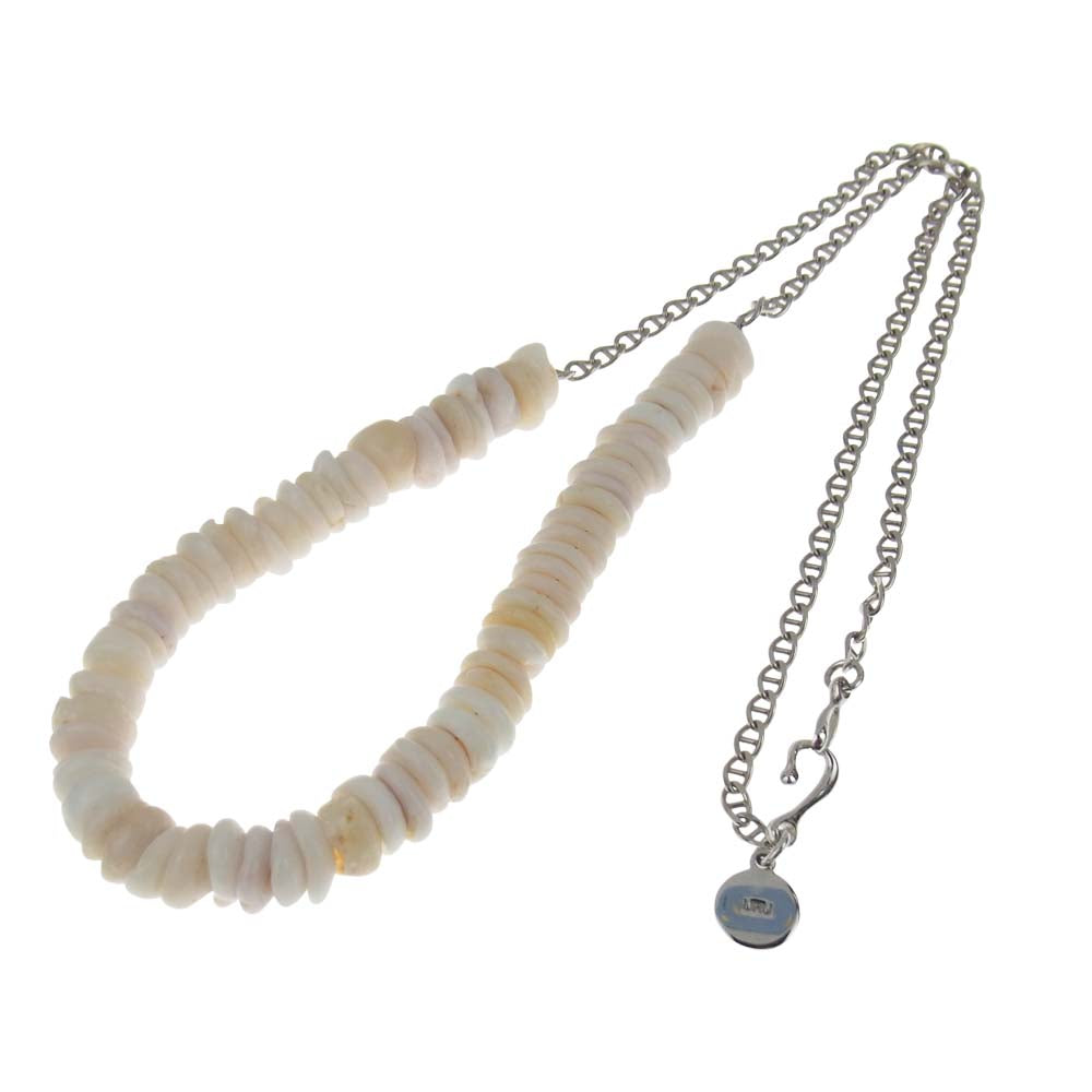 ウル 21SAC01 PUKASHELL NECKLACE 真鍮 貝殻 ネックレス ホワイト系【中古】