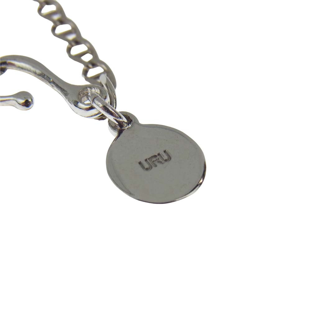 ウル 21SAC01 PUKASHELL NECKLACE 真鍮 貝殻 ネックレス ホワイト系【中古】