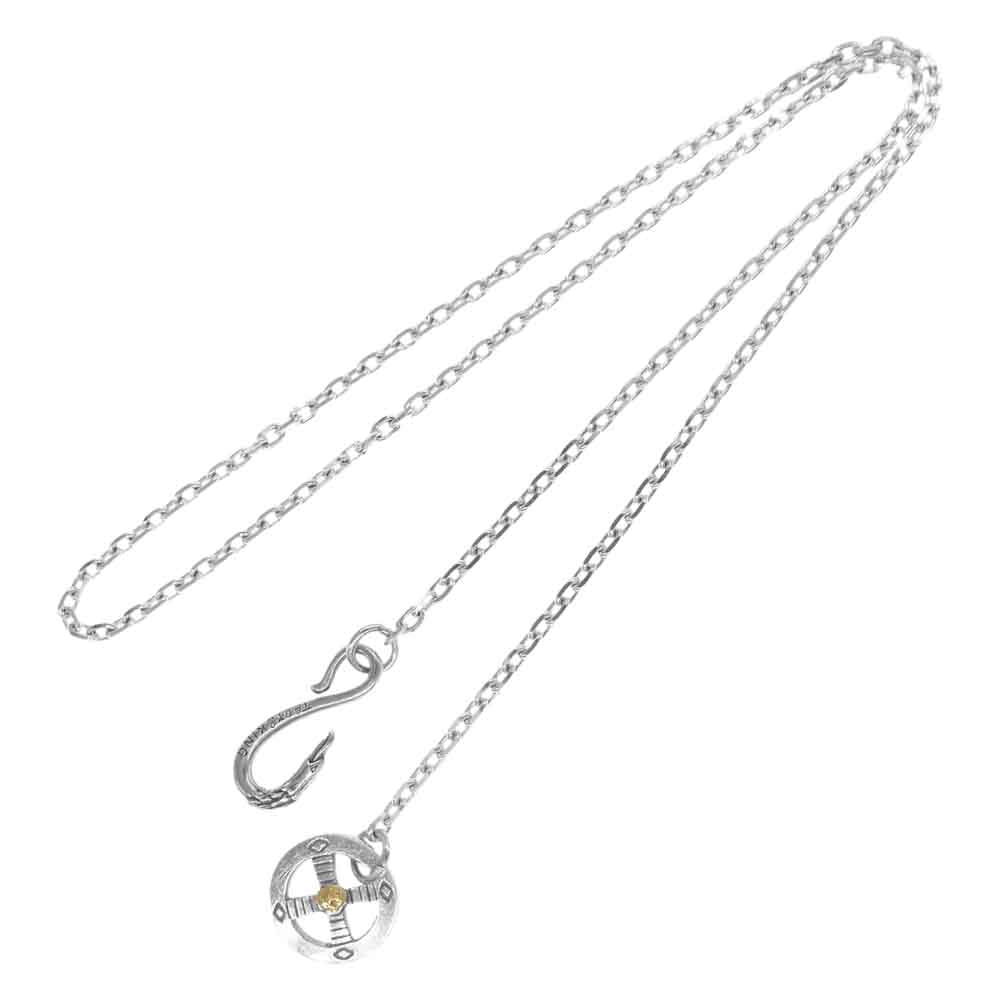 タディアンドキング イーグルフック K18 ウルフメタル 付き ホイール チェーン シルバー系【中古】