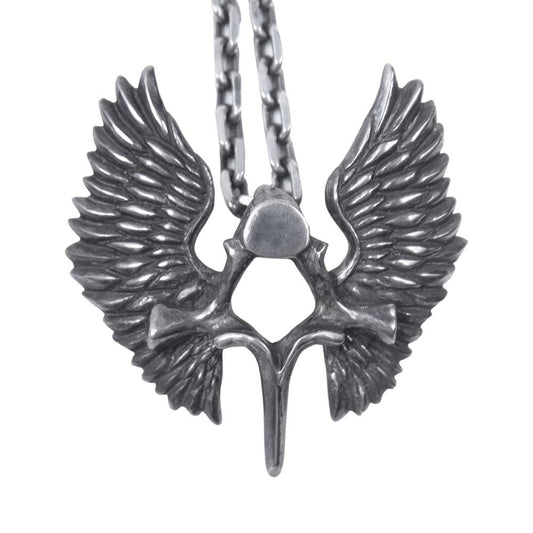 BACKBONE バックボーン ウイング ボーン ネックレス シルバー系【中古】