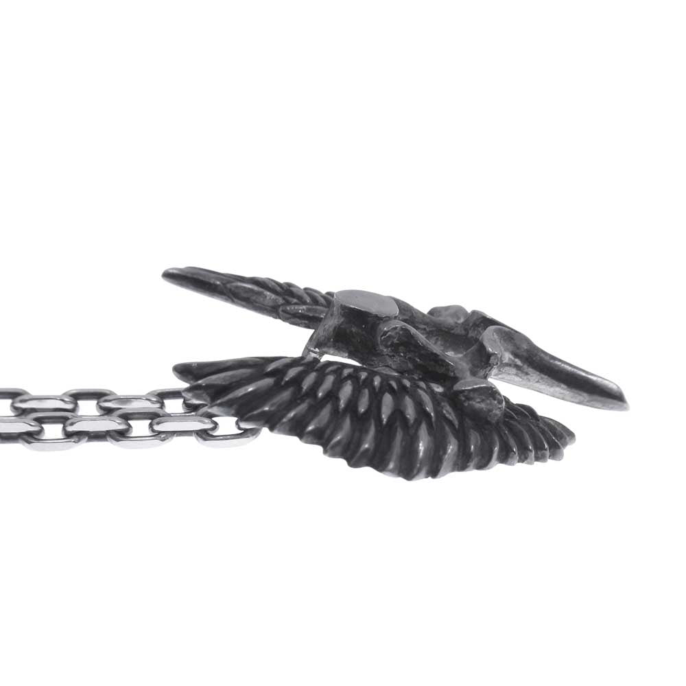 BACKBONE バックボーン ウイング ボーン ネックレス シルバー系【中古】