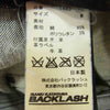 ISAMUKATAYAMA BACKLASH イサムカタヤマバックラッシュ 1483-11C 13oz ホースレザー クラッシュ スーパースキニー ストレッチ デニム パンツ ブラック系 M【中古】