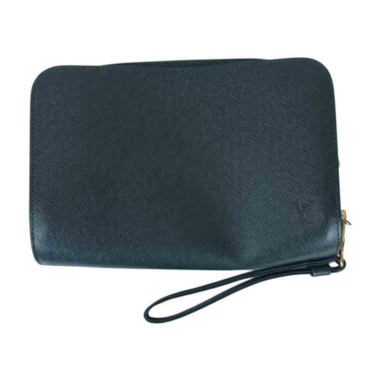 LOUIS VUITTON ルイ・ヴィトン M30182 タイガ バイカル セカンドバッグ グリーン系【中古】