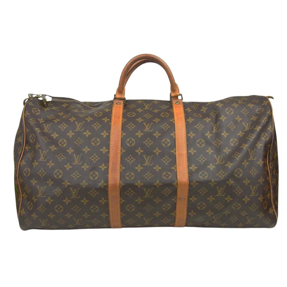 LOUIS VUITTON ルイ・ヴィトン M41422 モノグラム キーポル 60 ボストン ブラウン系【中古】
