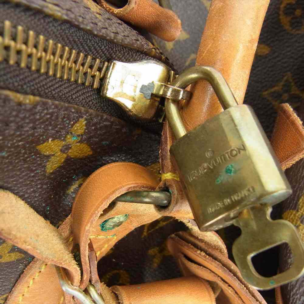LOUIS VUITTON ルイ・ヴィトン M41422 モノグラム キーポル 60 ボストン ブラウン系【中古】