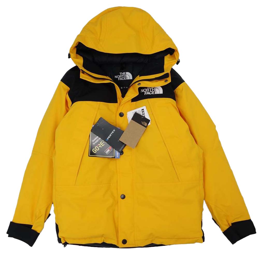 THE NORTH FACE ノースフェイス ND91930 MOUNTAIN DOWN JACKET マウンテン ダウン ジャケット GORE-TEX ゴアテックス SG サミットゴールド サミットゴールド S【新古品】【未使用】【中古】