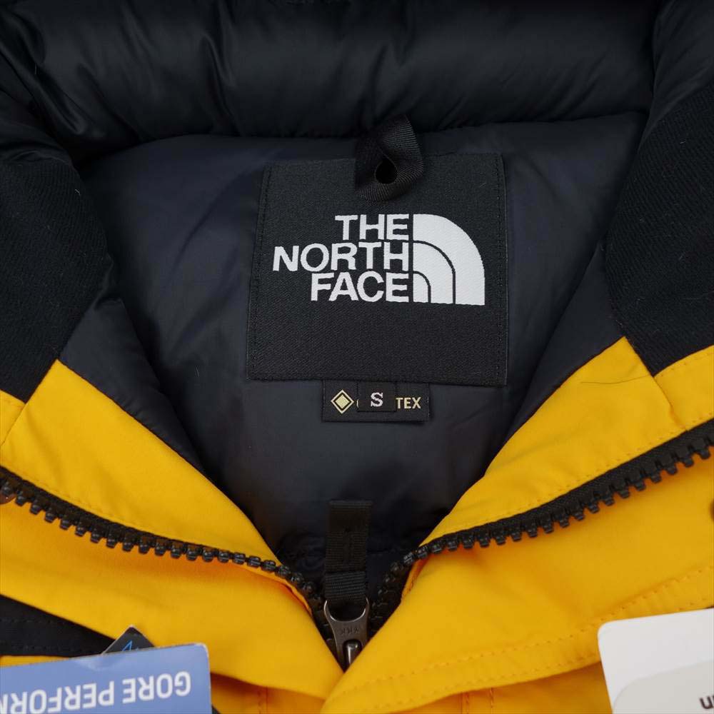 THE NORTH FACE ノースフェイス ND91930 MOUNTAIN DOWN JACKET マウンテン ダウン ジャケット GORE-TEX ゴアテックス SG サミットゴールド サミットゴールド S【新古品】【未使用】【中古】