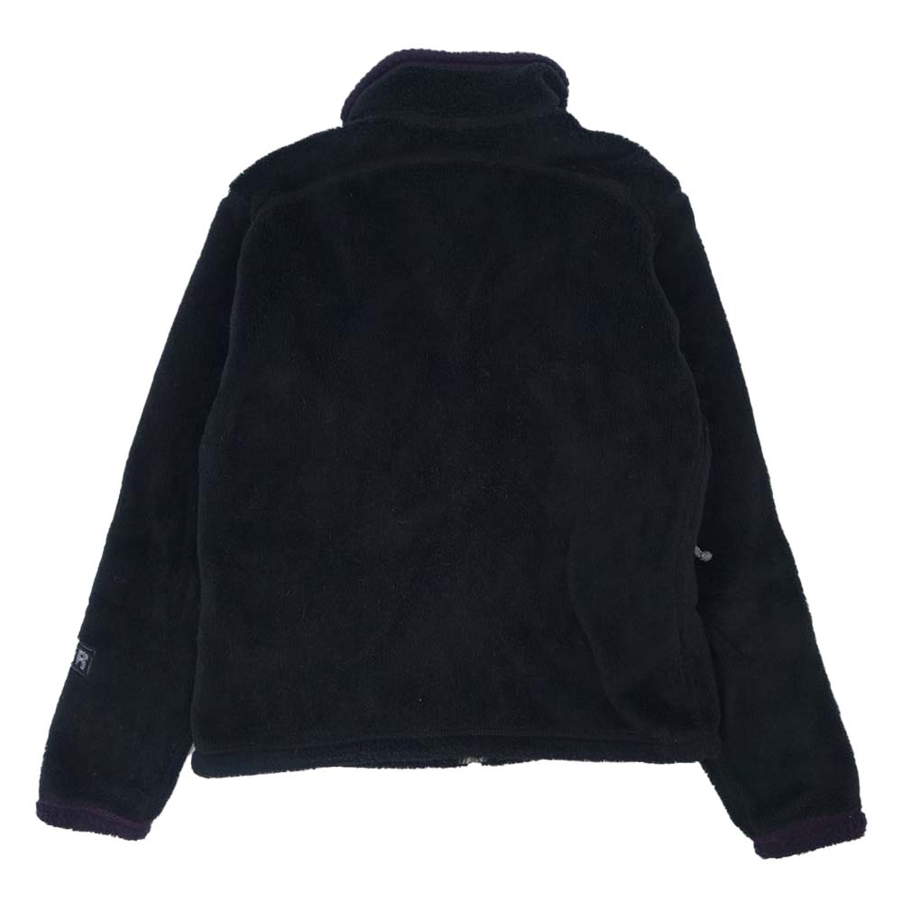 patagonia パタゴニア 01AW 36110 01年 USA製 刺繍ロゴ WOMAN'S R4 Jacket レギュレーター フリース ブラック系 S【中古】
