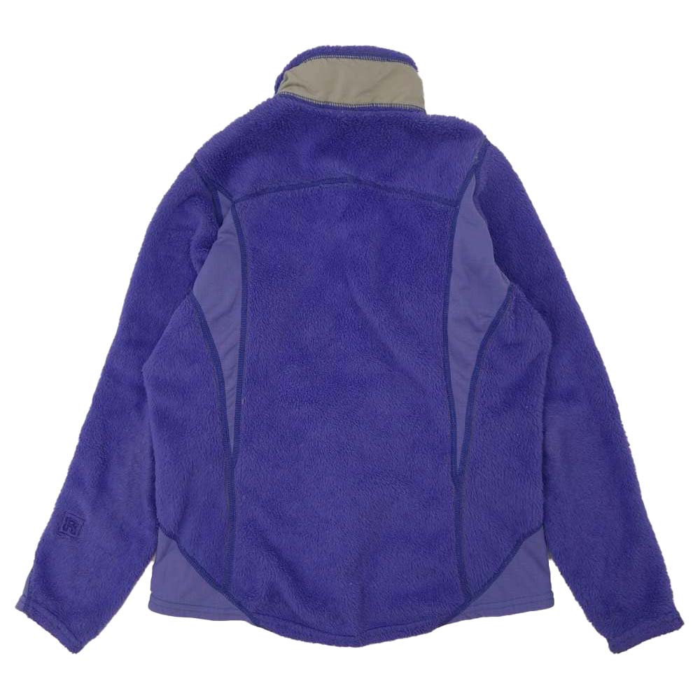patagonia パタゴニア 02AW 25141 02年 USA製 刺繍ロゴ WOMAN'S R2 R4 Jacket ストレッチ フリース パープル系 XS【中古】