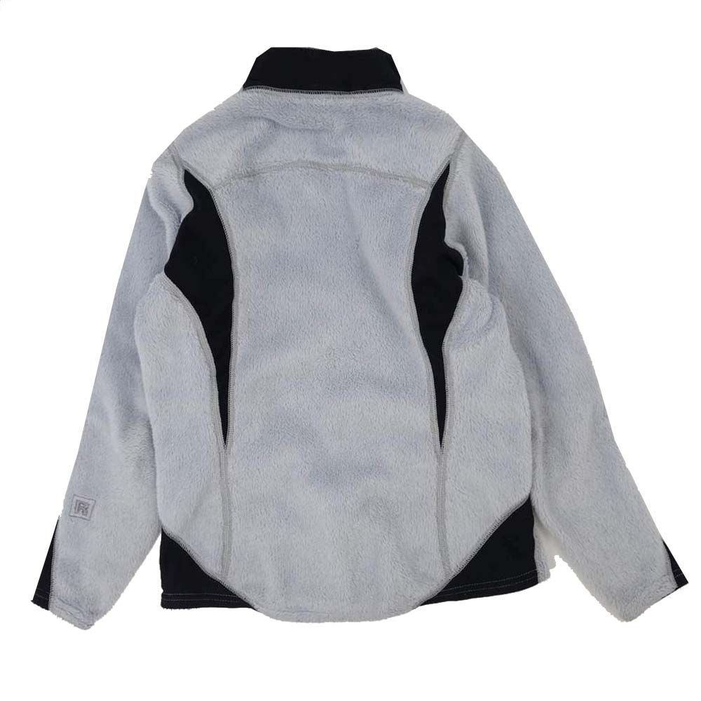 patagonia パタゴニア 02AW 25141 02年 USA製 刺繍ロゴ WOMAN'S 薄灰系 XS【中古】