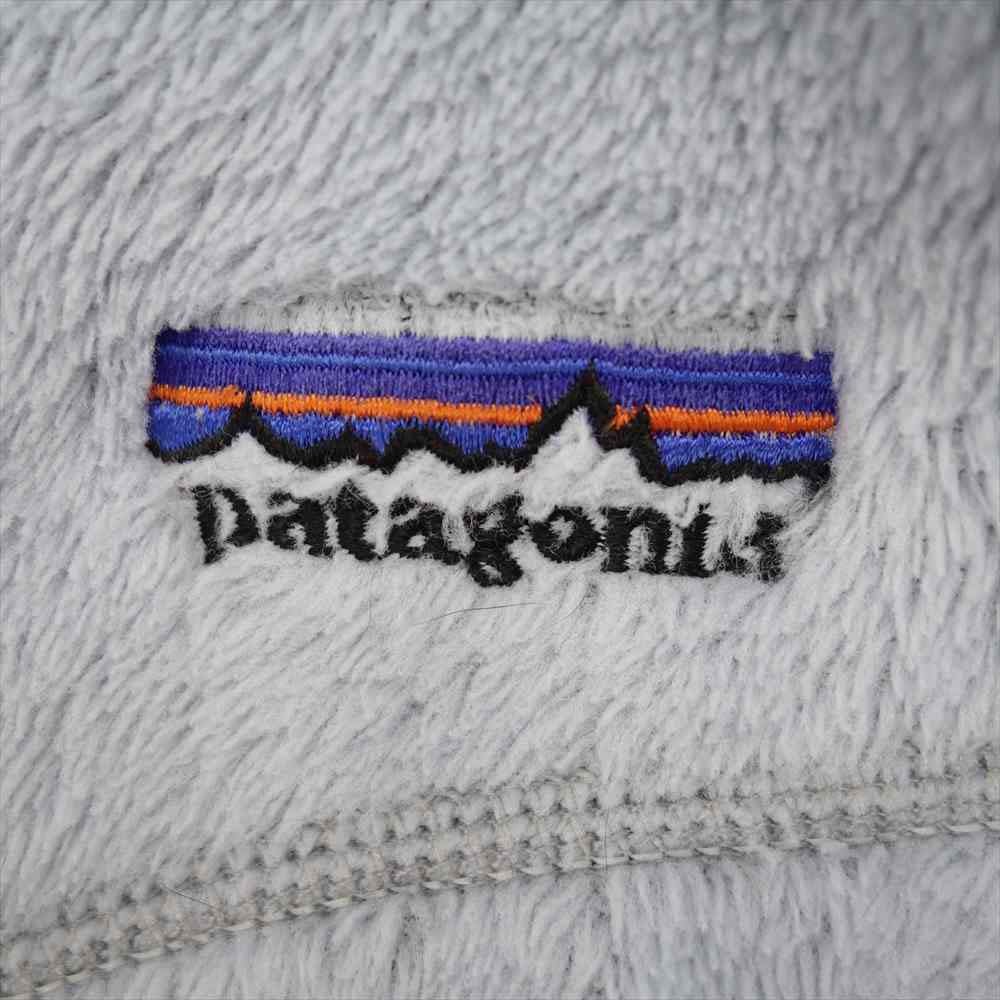 patagonia パタゴニア 02AW 25141 02年 USA製 刺繍ロゴ WOMAN'S 薄灰系 XS【中古】