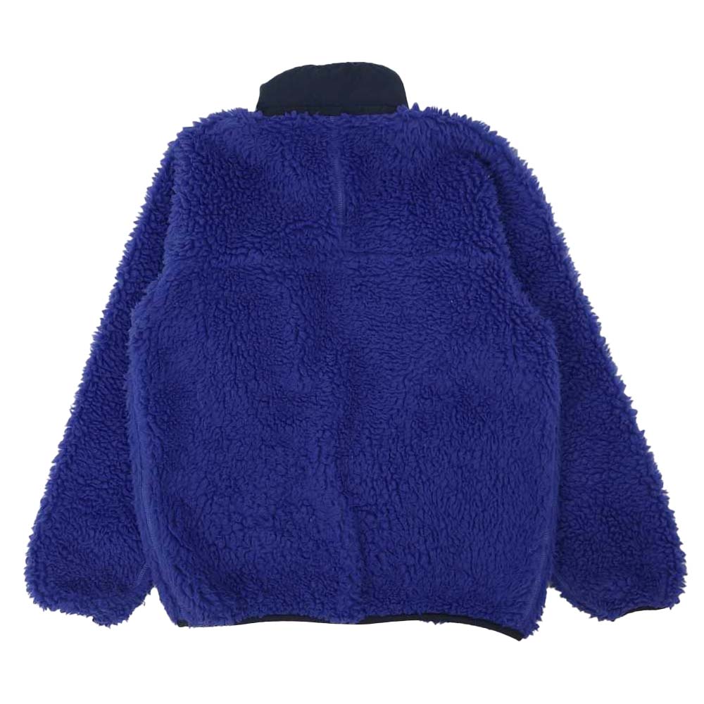 patagonia パタゴニア 01AW 23024 01年 USA製 クラシック レトロ カーディガン パイル フリース パープル系 XS【中古】