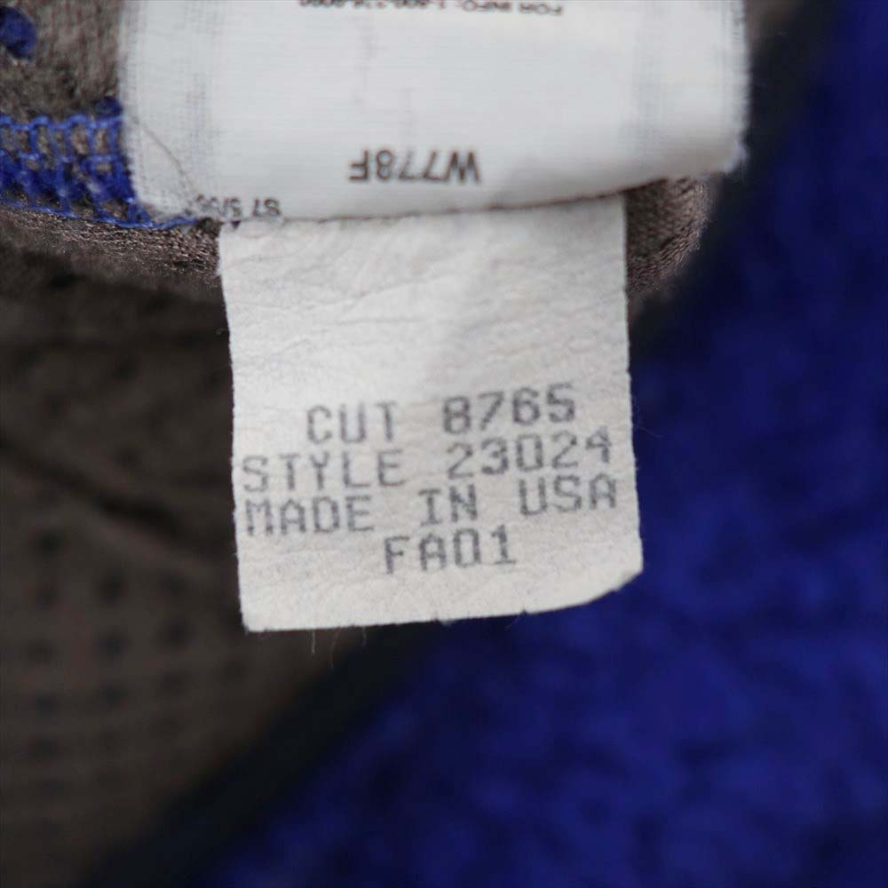 patagonia パタゴニア 01AW 23024 01年 USA製 クラシック レトロ カーディガン パイル フリース パープル系 XS【中古】