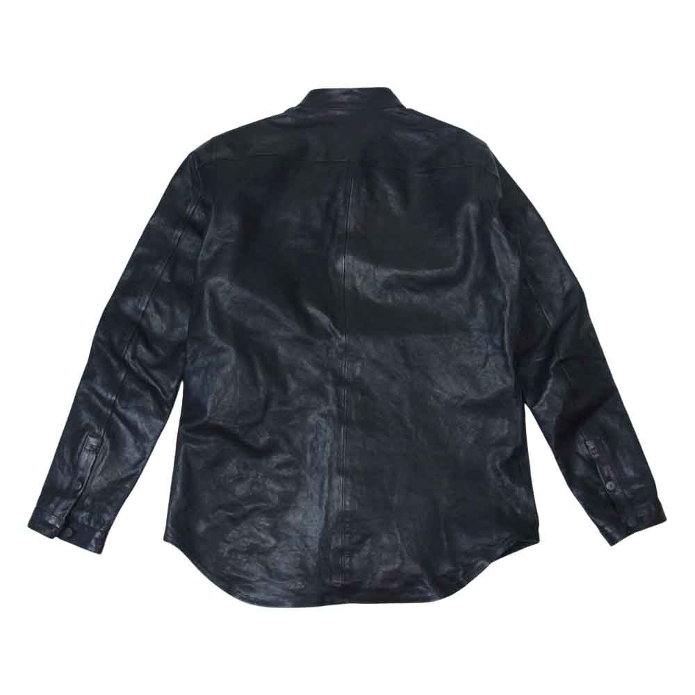 【美品】イサムカタヤマバックラッシュ カンガルーレザー シャツ Backlash バックラッシュ カンガルーレザー シャツ 【公式通販】