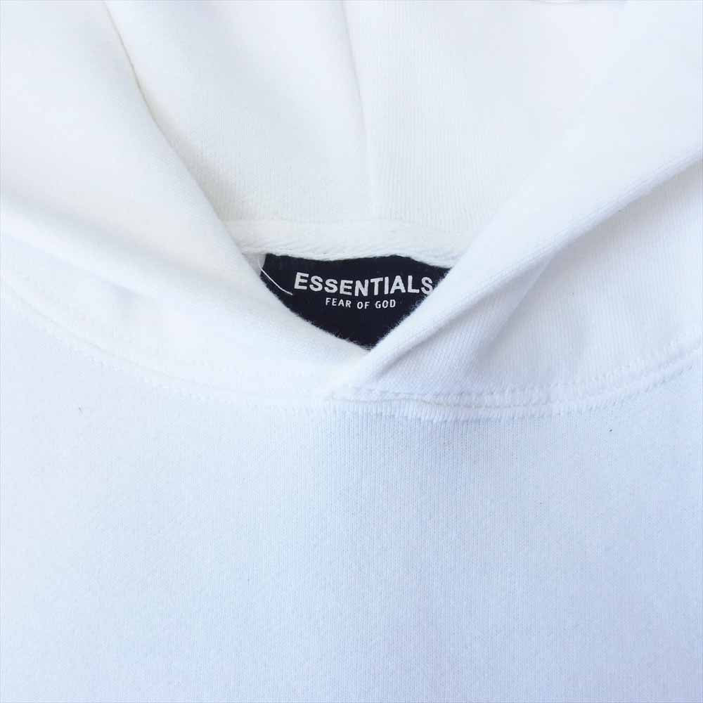 FEAR OF GOD フィアオブゴッド ESSENTIALS エッセンシャルズ バックプリント ホワイト系 L【中古】