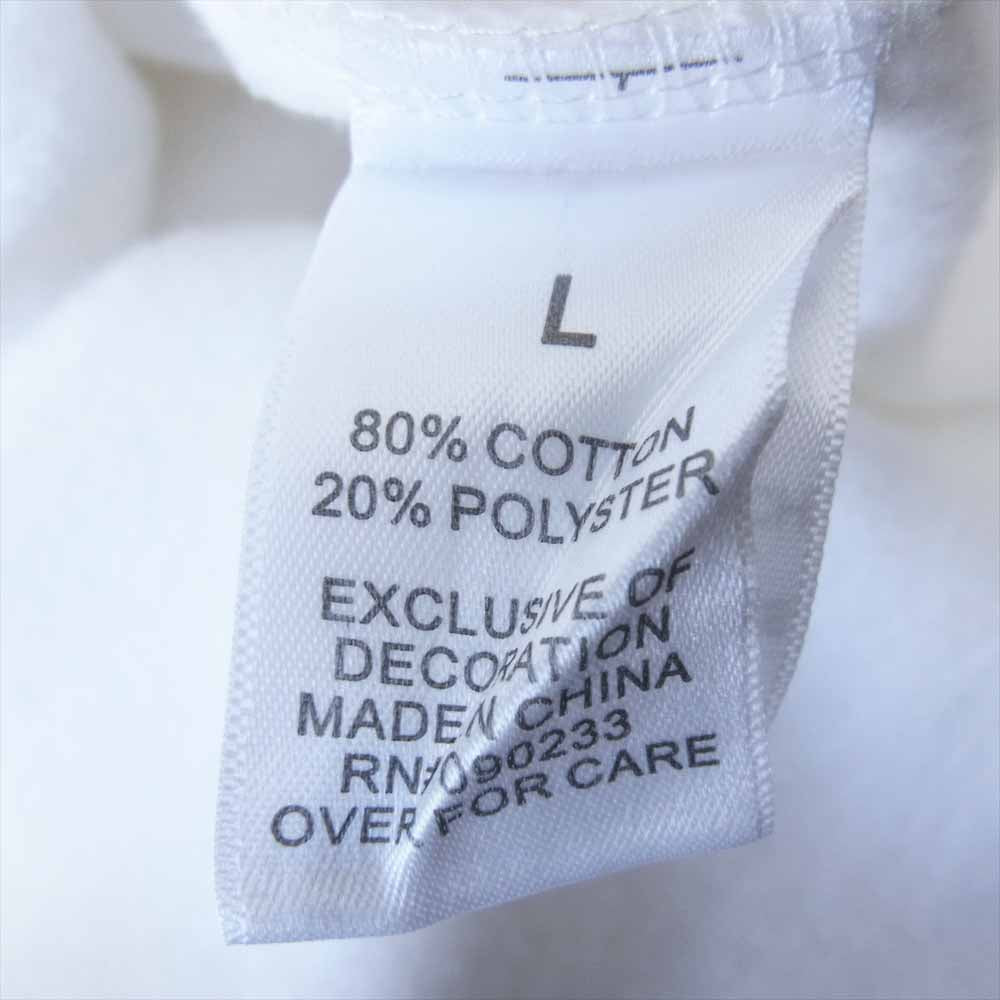 FEAR OF GOD フィアオブゴッド ESSENTIALS エッセンシャルズ バックプリント ホワイト系 L【中古】