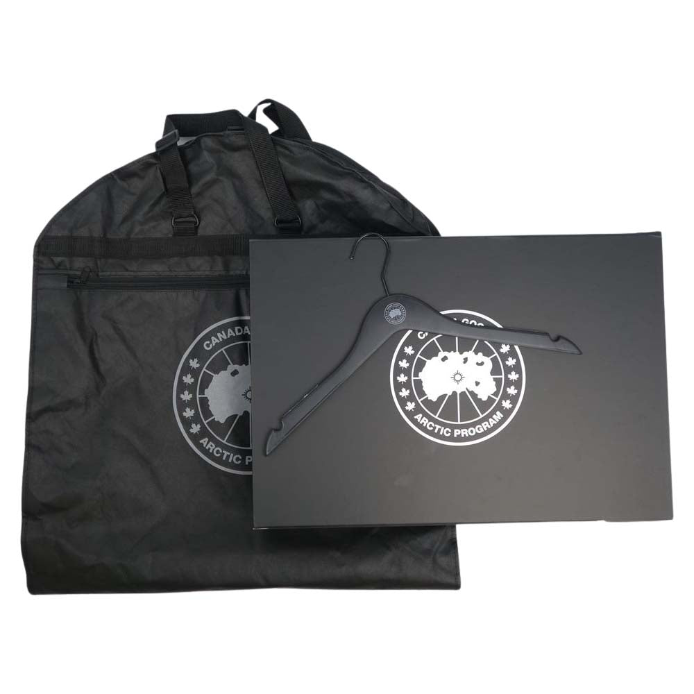CANADA GOOSE カナダグース 2580LB BLACK LABEL ROSSCLAIR ブラックレーベル ロスクレア ファー付き ダウン コート 2XS【美品】【中古】