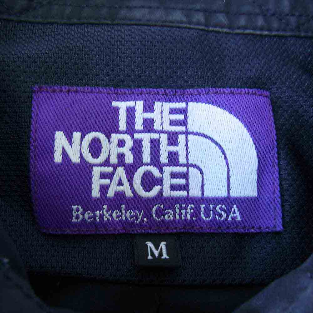 THE NORTH FACE ノースフェイス NT3710N PURPLE LABEL タイプライターシャツ ネイビー系 M【中古】