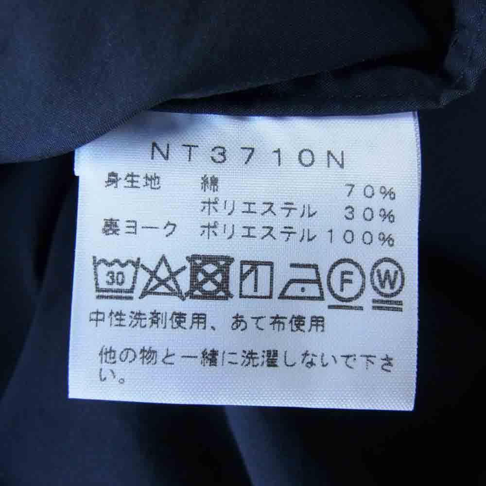 THE NORTH FACE ノースフェイス NT3710N PURPLE LABEL タイプライターシャツ ネイビー系 M【中古】
