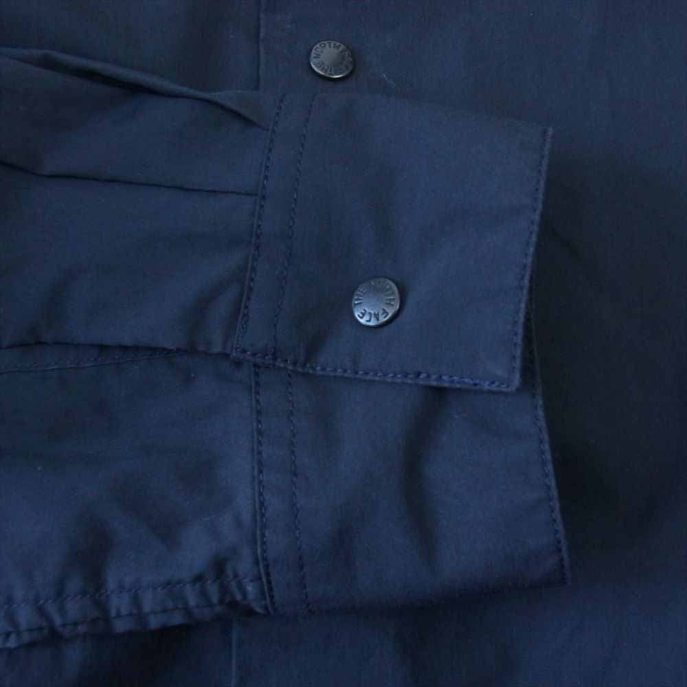 THE NORTH FACE ノースフェイス NT3710N PURPLE LABEL タイプライターシャツ ネイビー系 M【中古】