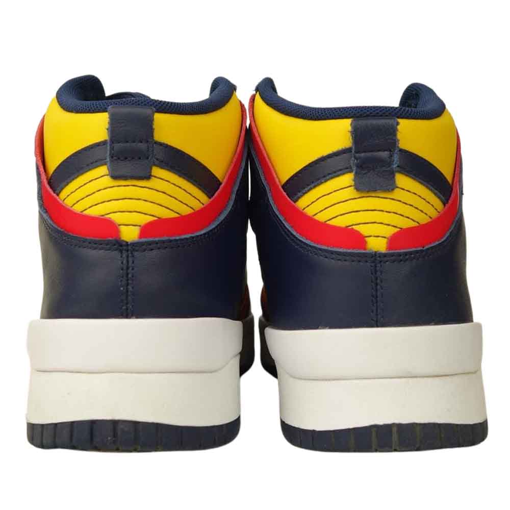 NIKE ナイキ DH3718-701 WMNS DUNK HIGH UP VARSITY MAIZE ウィメンズ ダンク ハイ アップ ハイカット スニーカー イエロー系 27.5cm【美品】【中古】