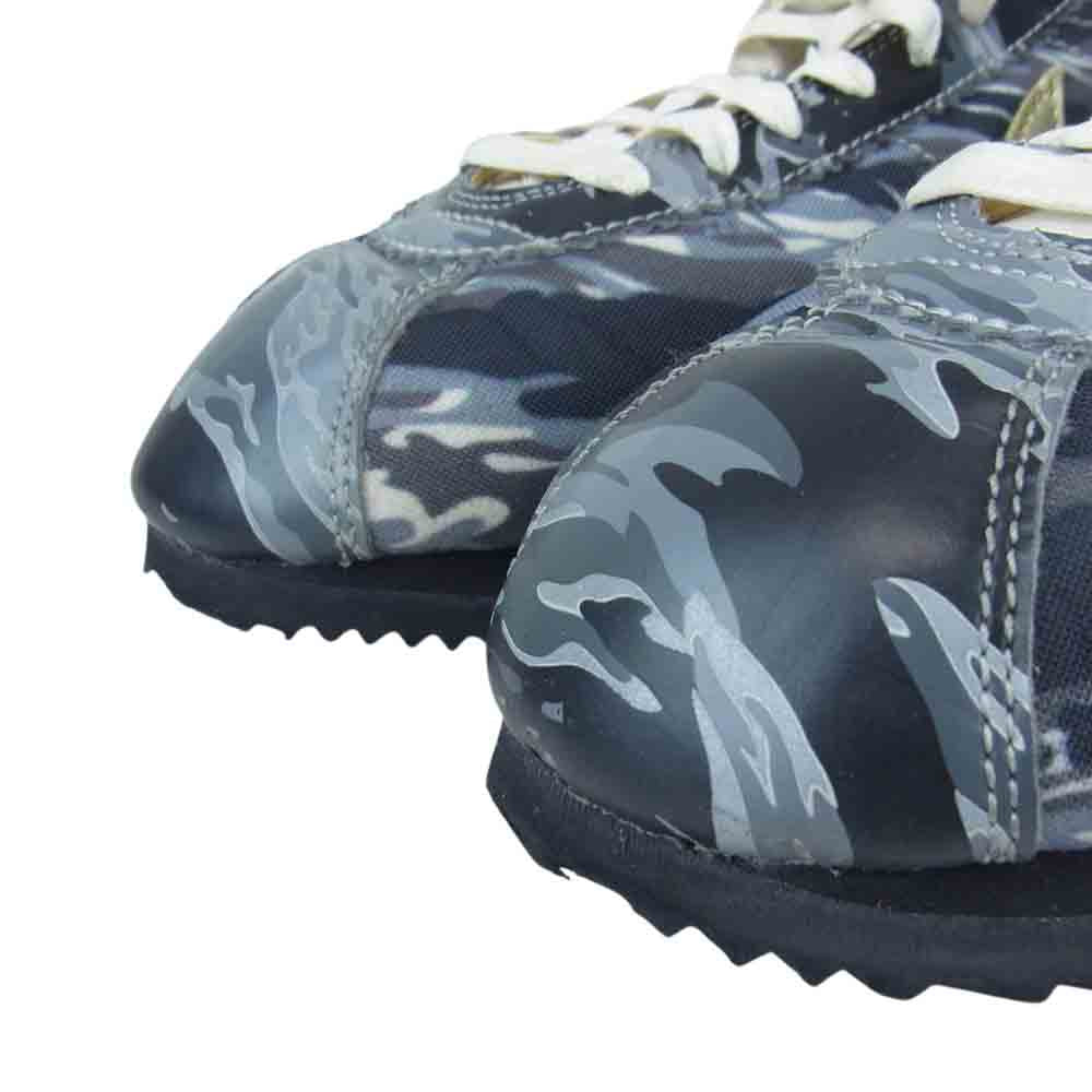 NIKE ナイキ 89827-984 ID classic cortez アイディー コルテッツ カモフラ 迷彩 スニーカー ブラック系 ゴールド系 26.5㎝【中古】
