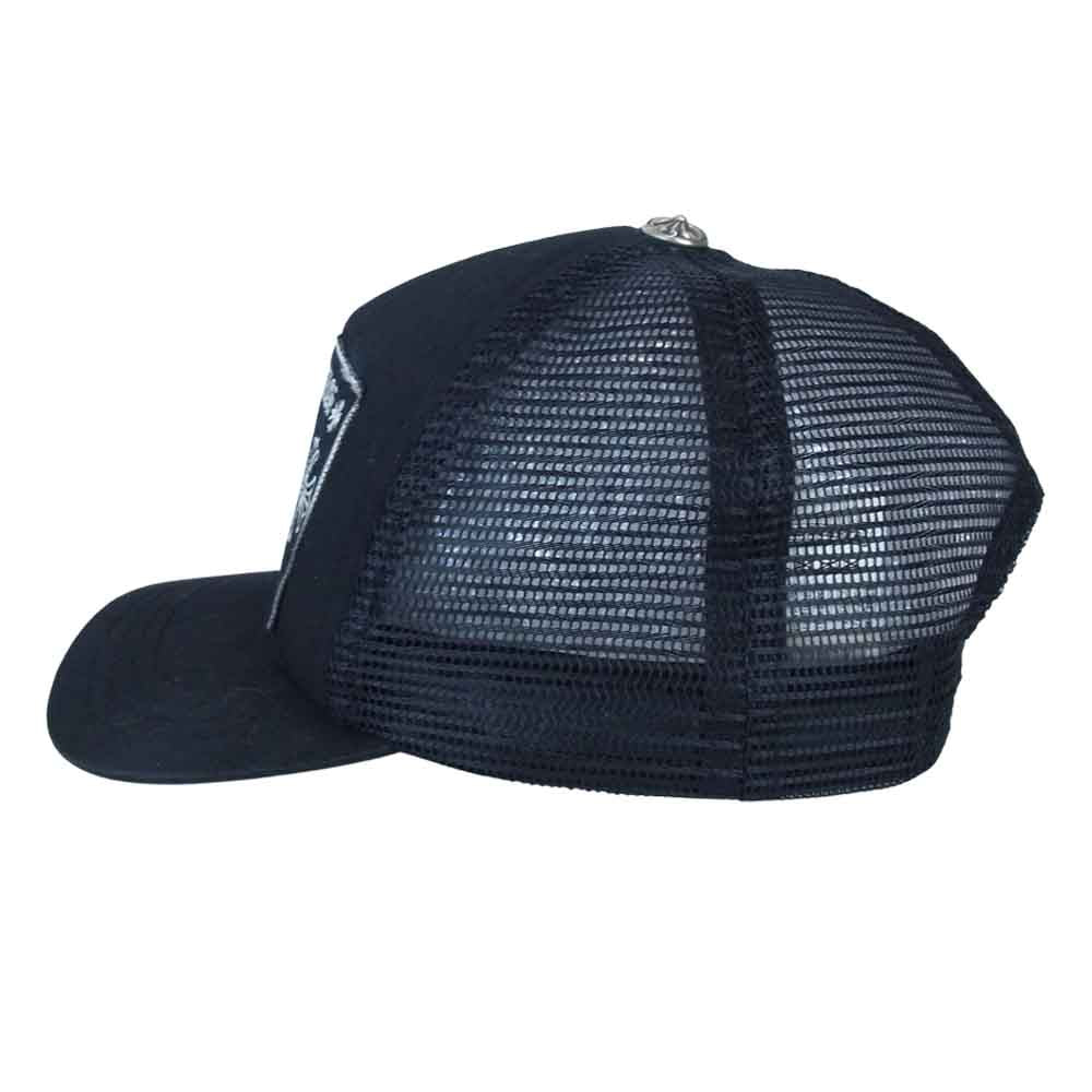CHROME HEARTS クロムハーツ（原本無） TRUCKER CAP トラッカー メッシュ キャップ ブラック系【中古】