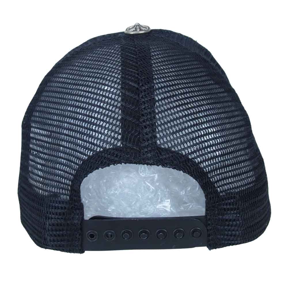 CHROME HEARTS クロムハーツ（原本無） TRUCKER CAP トラッカー メッシュ キャップ ブラック系【中古】