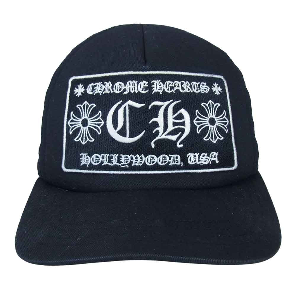 CHROME HEARTS クロムハーツ（原本無） TRUCKER CAP トラッカー メッシュ キャップ ブラック系【中古】