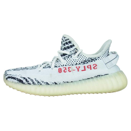 adidas アディダス CP9654 YEEZY BOOST 350 V2 ZEBRA イージーブースト ゼブラ スニーカー 23cm【中古】